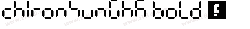 chironsunghk bold 字体字体转换